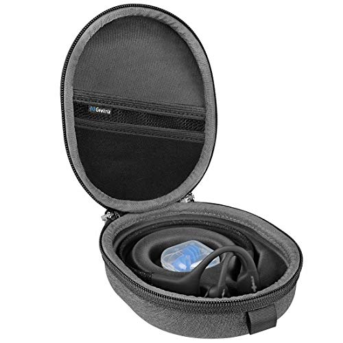 Geekria Funda UltraShell de Compatible con AfterShokz Xtrainerz, Aeropex, Air, AS700, AS800, AS650 Auriculares inalámbricos de conducción ósea, de Carcasa rígida Protectora de Repuesto con Espacio