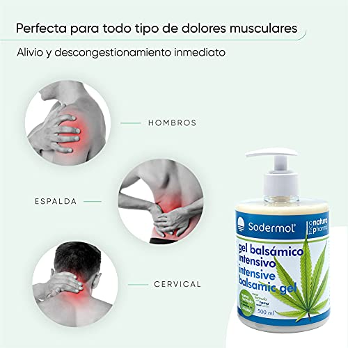 Gel crema muscular con Cannabis para dolores musculares, espalda, hombro, rodilla, lumbalgia, tendinitis fórmula antiinflamatoria con aceite de semilla cañamo