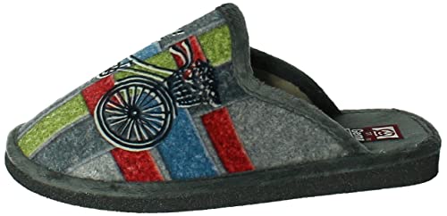 GEMA GARCIA 2500-7 Zapatillas Bici Mujer Zapatillas CASA Gris 38