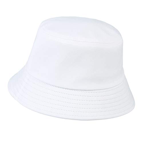 GEMVIE-Gorro Pescador Mujer Sombrero Pescador Hombre Bucket Hat de ala Ancha Protección Solar Gorro Pesca Plegable Sombreros Cubo Verano