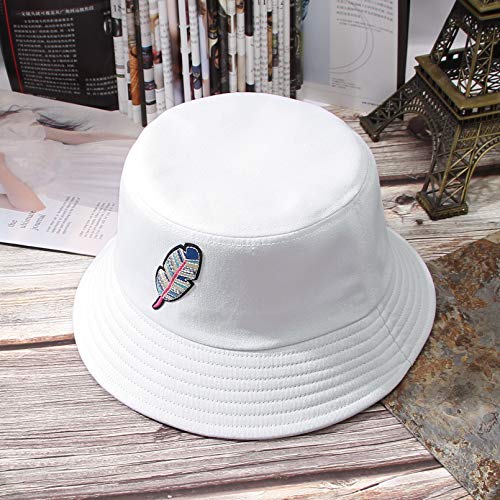 GEMVIE-Gorro Pescador Mujer Sombrero Pescador Hombre Bucket Hat de ala Ancha Protección Solar Gorro Pesca Plegable Sombreros Cubo Verano