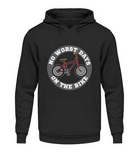 generisch Diseño de bicicleta – Biking Bike MTB Ciclismo Ciclismo Diseño Hombre Mujer Regalo – Sudadera unisex Sudadera con capucha Negro Jet XXXL