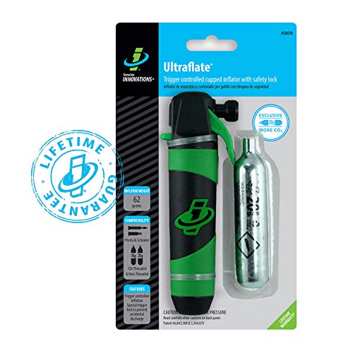 Genuine Innovations - Inflador de co2 ultraflate, Multicolor, Talla única