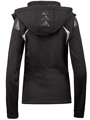 Geographical Norway - Chaqueta softshell para mujer Black-02. M