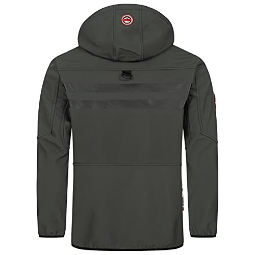 Geographical Norway Vantaa - Chaqueta para hombre (softshell), Gris 02., L