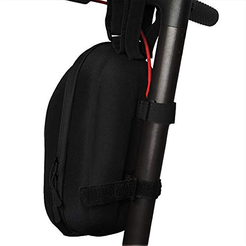 GFEU Patinete Scooter Electrico Bolsas de Manillar Impermeable Caja de almacenaje-Kit De Viga De Bicicleta Delantera, Negro