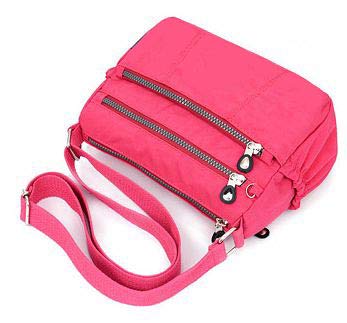 GFM® Bolso bandolera impermeable de nailon para mujer (S1-1217-TR)