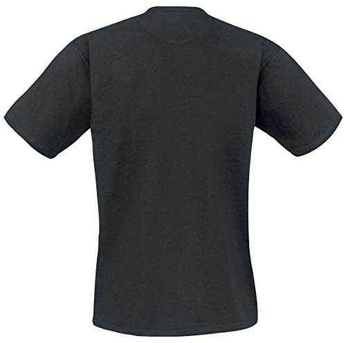 Ghost Opus Hombre Camiseta Negro L, 100% algodón, Regular