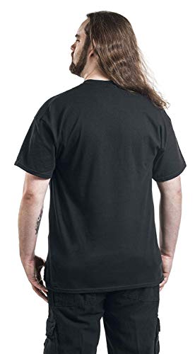 Ghost Opus Hombre Camiseta Negro L, 100% algodón, Regular