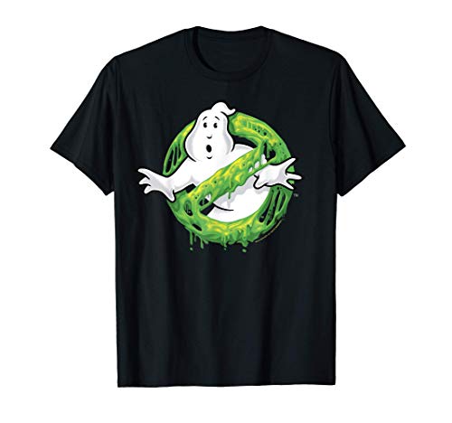 Ghostbusters Ghost Logo Green Slime Camiseta