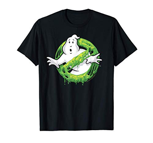 Ghostbusters Ghost Logo Green Slime Camiseta