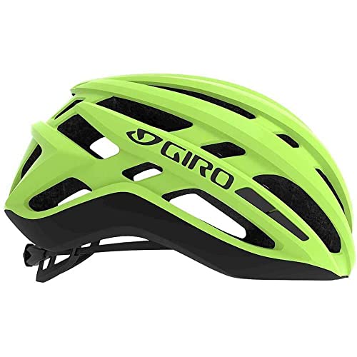 Giro Agilis Casco de Bicicleta, Unisex Adulto, Amarillo Fluorescente, M | 55-59cm
