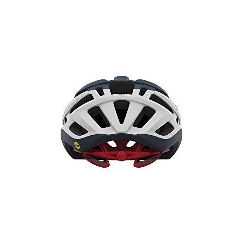 Giro Agilis MIPS - Casco para hombre, mate, color gris y blanco y rojo