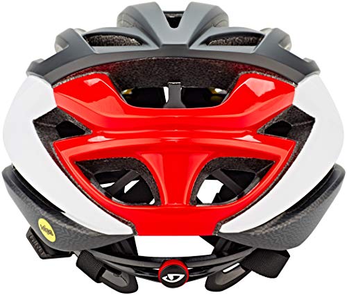 Giro Artex MIPS Casco de Bicicleta Dirt, Unisex Adulto, Negro/Blanco/Rojo, S | 51-55cm