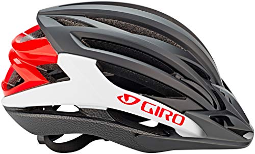 Giro Artex MIPS Casco de Bicicleta Dirt, Unisex Adulto, Negro/Blanco/Rojo, S | 51-55cm