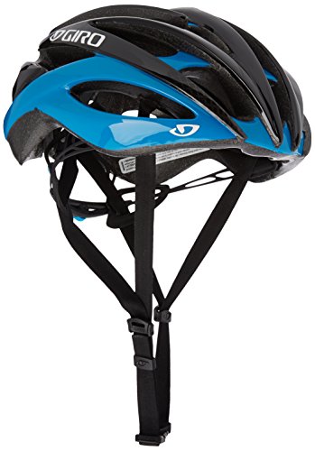 Giro Atmos II - Casco de Ciclismo para Hombre, Color Azul (51-55 cm)