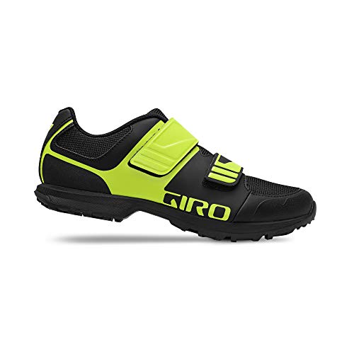 Giro Berm - Zapatillas de Deporte para Hombre, Hombre, Zapatillas de Ciudad eléctrica o Urbano, Black Citron Green, 48 EU