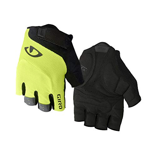 Giro Bravo Gel Guantes, Unisex-Adultos, Amarillo Fluorescente, XX-Large