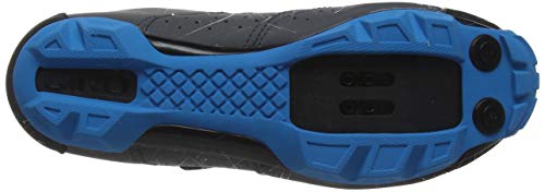 Giro Carbide R Ii Mtb Zapatos de Bicicleta de montaña Hombre, Multicolor (Dark Shadow/Blue 000), 44 EU