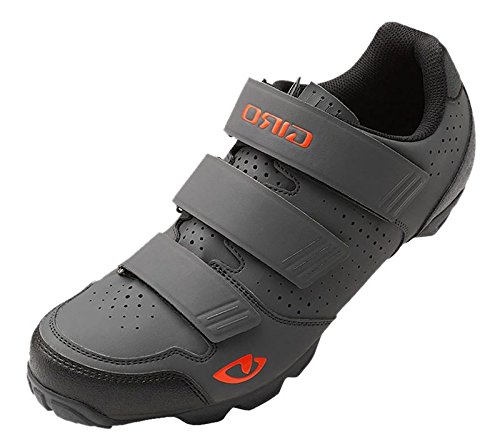 Giro Carbide R MONTAÑA Zapatos DE Ciclismo 2016: Shadow/FLAMA Naranja 40