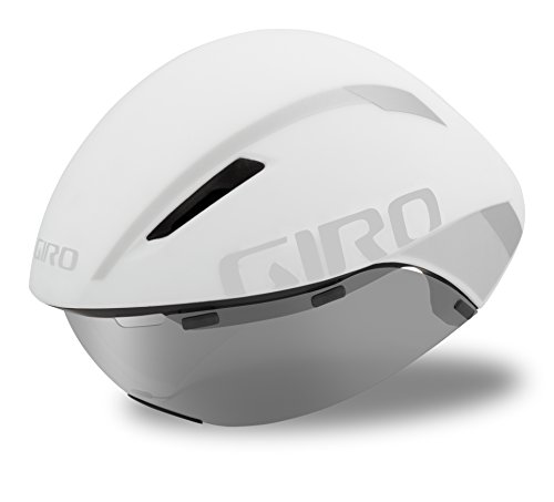 Giro Casco de contrarreloj aerohead Mips Triathlon Blanco/Plata 2017, medium (55-59cm)