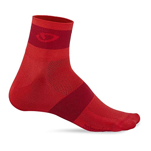 Giro COMP RACER - Calcetines de ciclismo, color rojo