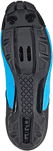 Giro Cylinder MTB, Zapatos de Bicicleta de montaña Hombre, Multicolor (Blue Jewel/Black 000), 39 EU