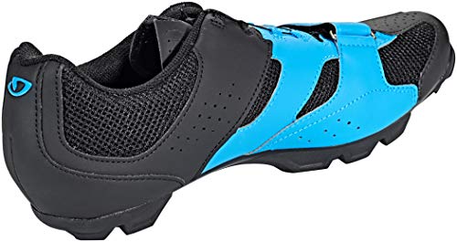 Giro Cylinder MTB, Zapatos de Bicicleta de montaña Hombre, Multicolor (Blue Jewel/Black 000), 42 EU