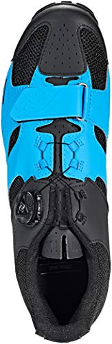 Giro Cylinder MTB, Zapatos de Bicicleta de montaña Hombre, Multicolor (Blue Jewel/Black 000), 42 EU