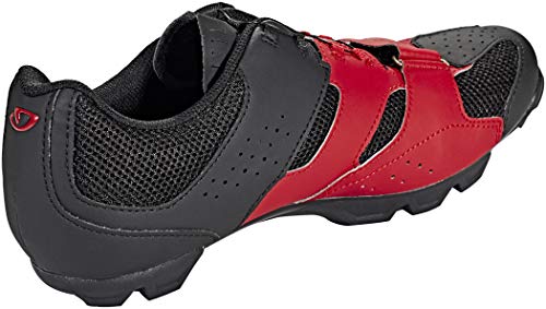 Giro Cylinder, Zapatos de Bicicleta de montaña Hombre, Multicolor (Dark Red/Black 5), 41 EU