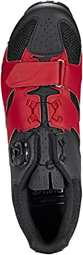 Giro Cylinder, Zapatos de Bicicleta de montaña Hombre, Multicolor (Dark Red/Black 5), 41 EU