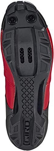 Giro Cylinder, Zapatos de Bicicleta de montaña Hombre, Multicolor (Dark Red/Black 5), 41 EU