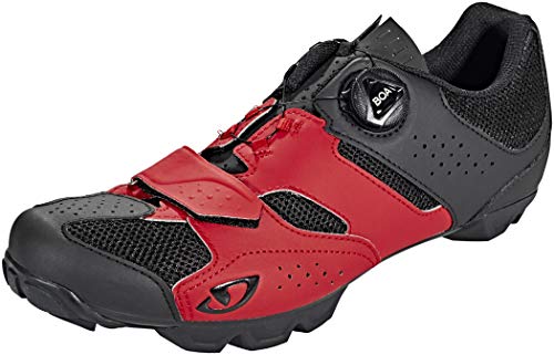 Giro Cylinder, Zapatos de Bicicleta de montaña Hombre, Multicolor (Dark Red/Black 5), 41 EU