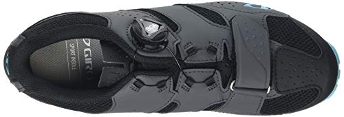 Giro Cylinder, Zapatos de Bicicleta de montaña Mujer, Multicolor (Dark Shadow/Iceberg 11), 36 EU