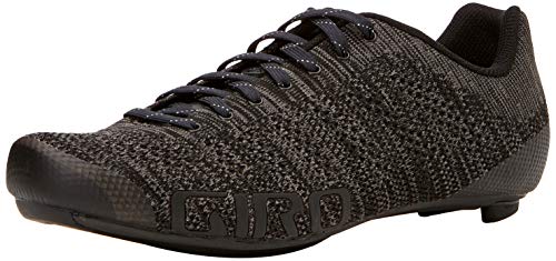 Giro Empire E70 Knit Road, Zapatos de Ciclismo de Carretera Hombre, Multicolor (Black/Charcoal Heather 000), 41 EU