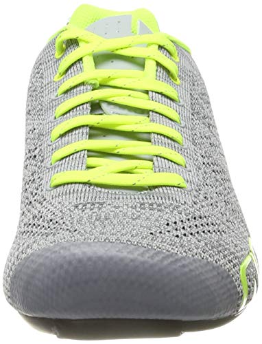 Giro Empire E70 Knit Road, Zapatos de Ciclismo de Carretera Hombre, Multicolor (Grey Heather/Highlight 000), 43 EU