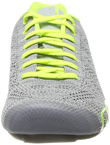 Giro Empire E70 Knit Road, Zapatos de Ciclismo de Carretera Hombre, Multicolor (Grey Heather/Highlight 000), 43 EU