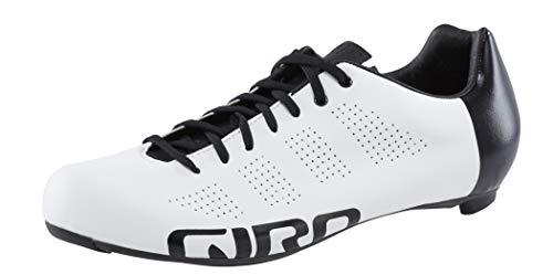 Giro Empire Road, Zapatos de Ciclismo de Carretera Hombre, Multicolor (White/Black 000), 43.5 EU