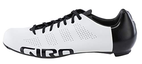 Giro Empire Road, Zapatos de Ciclismo de Carretera Hombre, Multicolor (White/Black 000), 43.5 EU
