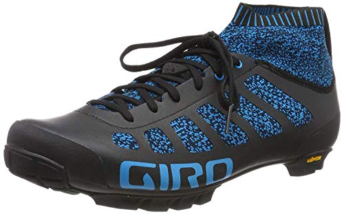 Giro Empire Vr70 Knit MTB, Zapatos de Bicicleta de montaña Hombre, Multicolor (Midnight Blue 000), 43 EU