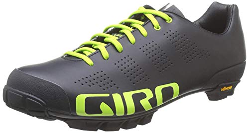 Giro Empire Vr90 MTB, Zapatos de Bicicleta de montaña Hombre, Multicolor (Black/Lime 000), 44.5 EU
