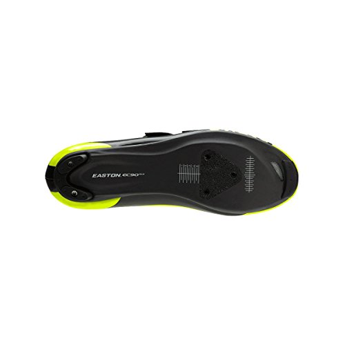 Giro Factor Techlace Road Zapatos de Ciclismo de Carretera Hombre, Multicolor (Highlight Yellow/Bla 000), 46 (11 UK)