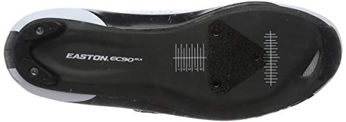 Giro Factor Techlace Road Zapatos de Ciclismo de Carretera Hombre, Multicolor (White/Black 000), 41 (7 UK)