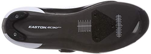 Giro Factor Techlace Road Zapatos de Ciclismo de Carretera Hombre, Multicolor (White/Black 000), 42 (7.5 UK)