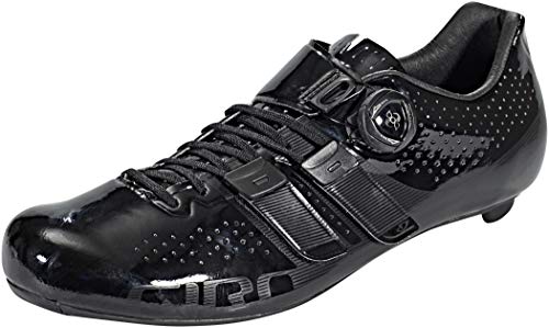 Giro Factor Techlace Road Zapatos de Ciclismo de Carretera Hombre, Negro (Black 000), 42 (7.5 UK)