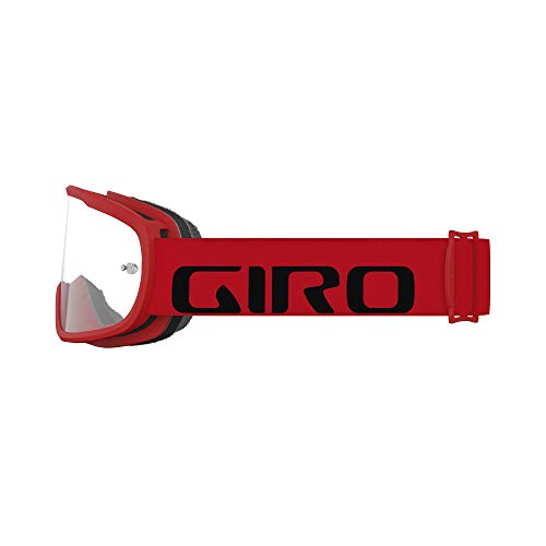 Giro Gafas de MTB Tempo Unisex, Color Rojo, Talla única