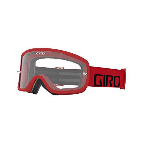 Giro Gafas de MTB Tempo Unisex, Color Rojo, Talla única
