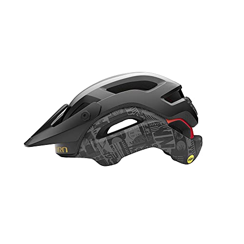 Giro Manifest Spherical Casco, Hombre, Negro Mate/Hypnotic, M