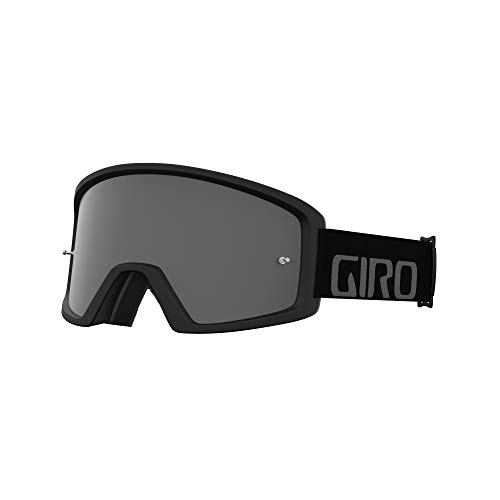 Giro MTB Goggle Blok Bicicleta Casco, Todo el año, Unisex Adulto, Color Negro/Gris, tamaño One sizesize