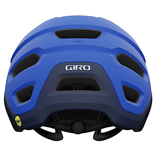 Giro Nine Casco de Bicicleta, Unisex Adulto, Azul Mate, Large (59-63 cm)